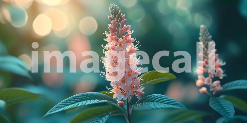 Stunning Pink Flowers in Soft Focus Nature Photography
