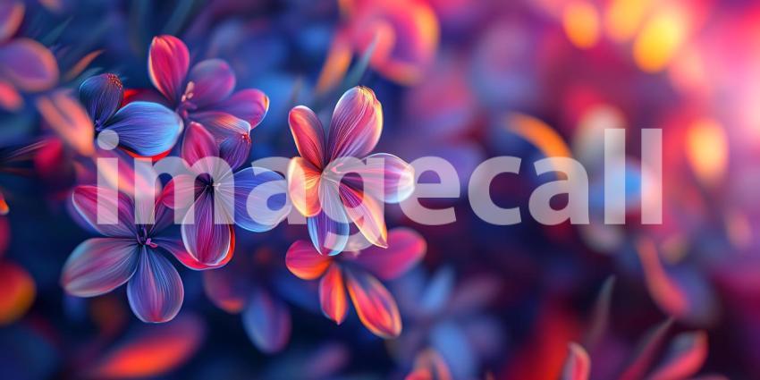 Vibrant Floral Macro JewelToned Blooms