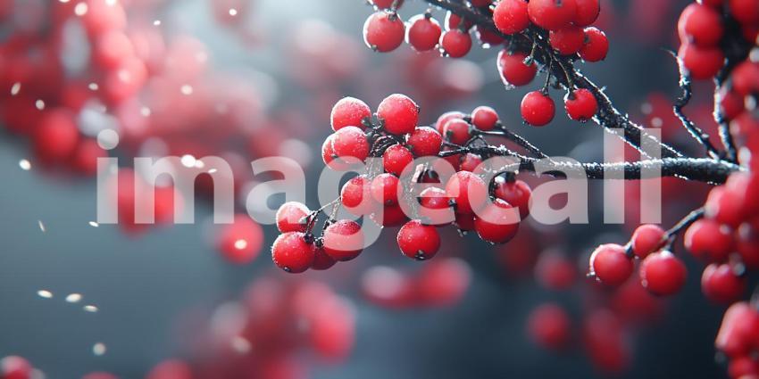 Stunning Winter Berries A Breathtaking Nature Photograph