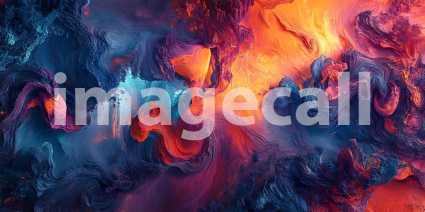 Vibrant Nebula Cosmic Colors and Celestial Textures