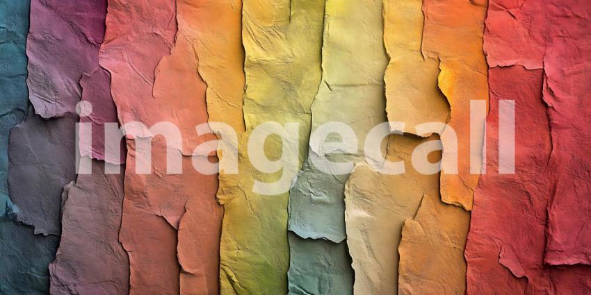 Vibrant Rainbow Color Palette Textured Background for Design Pro