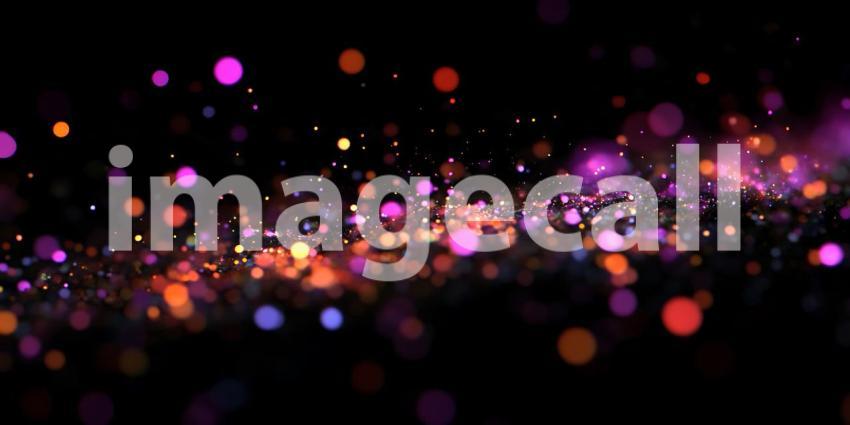 Captivating Abstract Background Shimmering Lights and Vivid Colo