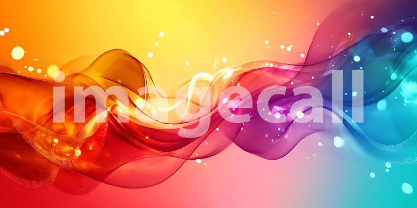 Vibrant Color Swirls Abstract Background Texture