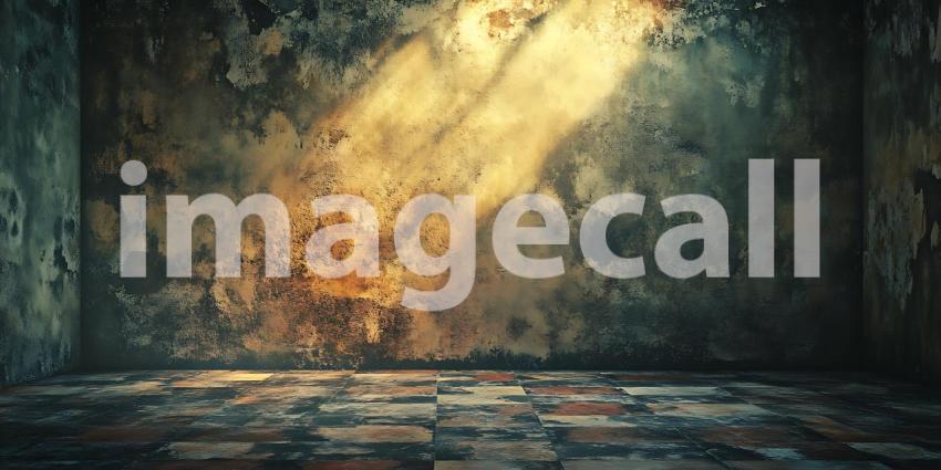 Dramatic Glowing Orb in Dark Textured Background An Artistic Com