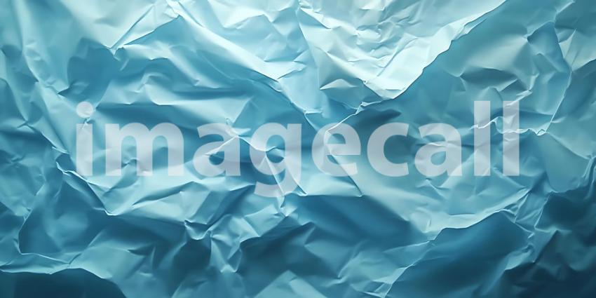 Stunning Blue Crumpled Paper Texture Abstract Background for Des