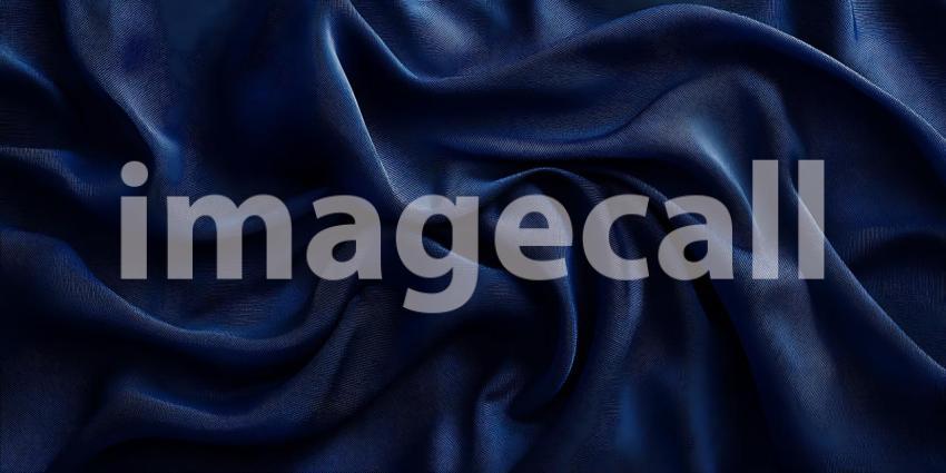 Navy Blue Fabric Texture Rich Deep Swirling Design for Backgroun