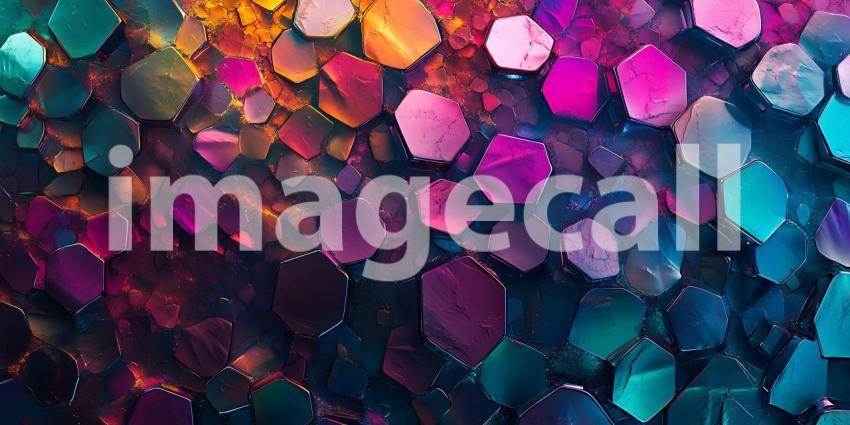 Vibrant Color Burst Abstract Art Background Texture