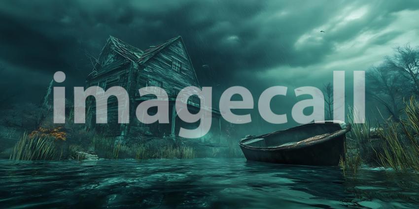 Submerged A Dark Fantasy Landscape