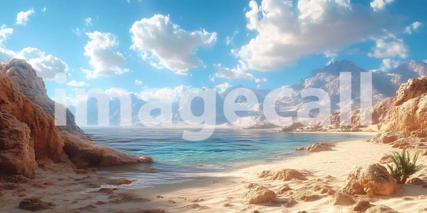 Stunning Desert Cove Secluded Beach Paradise in a Breathtaking L