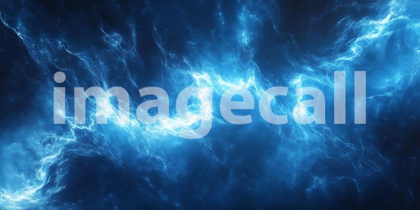 Stunning Blue Nebula Cosmic Energy and Celestial Phenomena