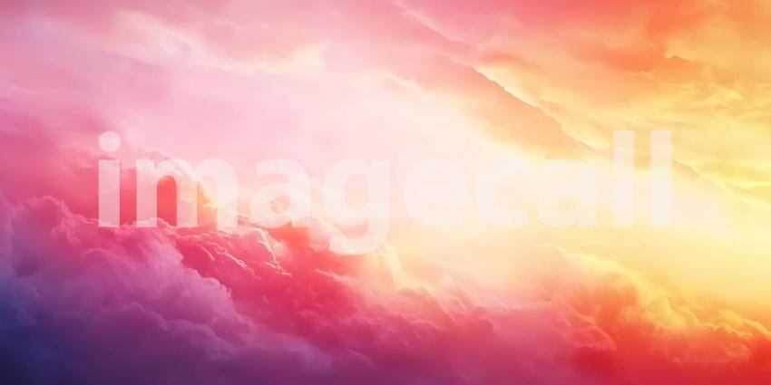 Vibrant Celestial Canvas A Stunning Display of Color and Light i