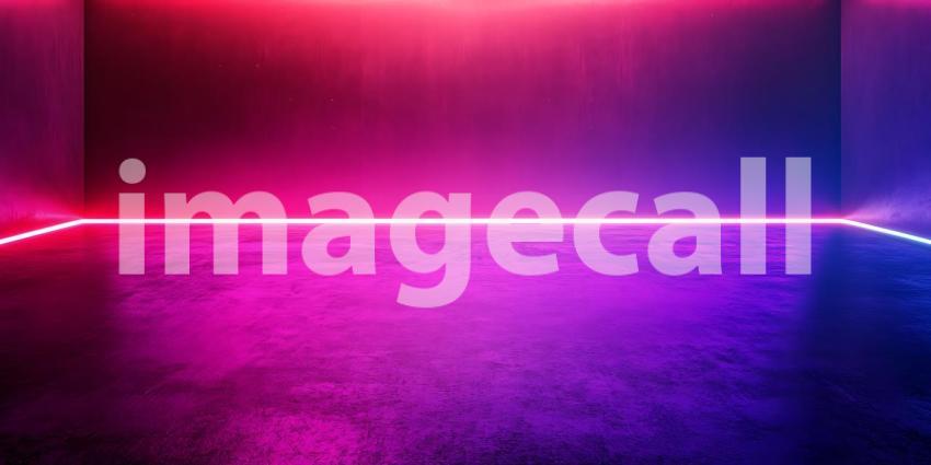 Vibrant Neon Lights Pink  Purple Abstract Background for Design