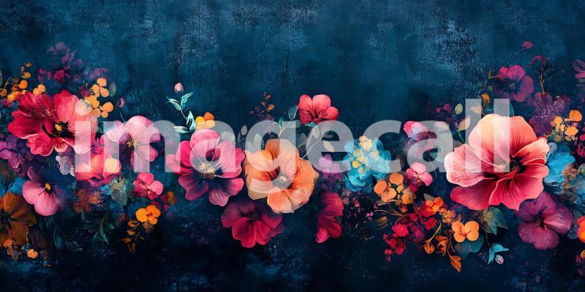 Vibrant Floral Arrangement A Stunning Display of Colorful Blosso