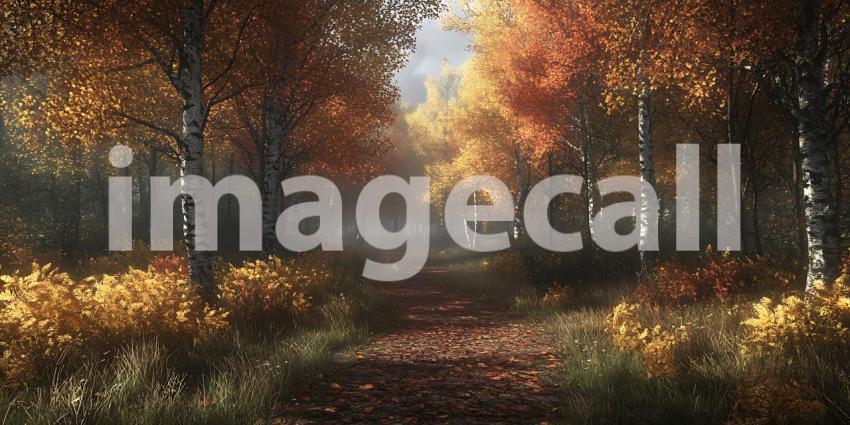 Autumnal Forest Enchanting Fall Landscape Photography