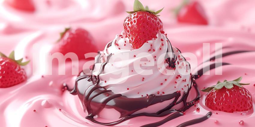 Delicious Strawberry Whipped Cream Dessert A Culinary Delight
