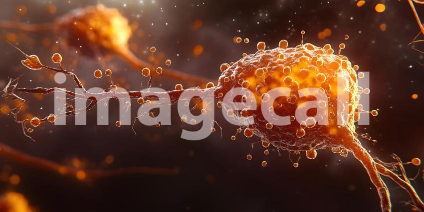 Microscopic Cellular Explosion Detailed Visual of Dynamic Proces