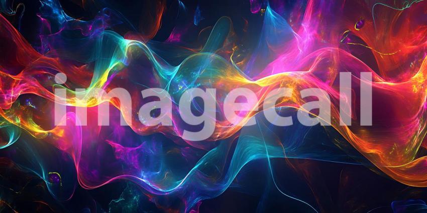 Vibrant Nebula Cosmic Colors  Celestial Textures