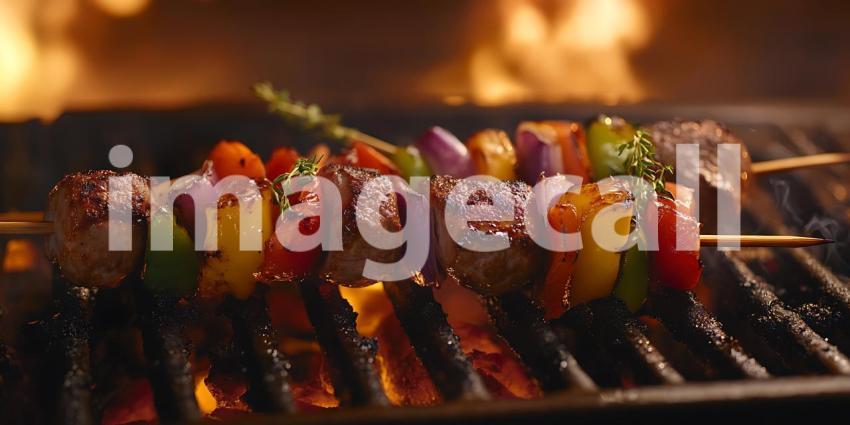 Sizzling BBQ Skewers Grilled Perfection