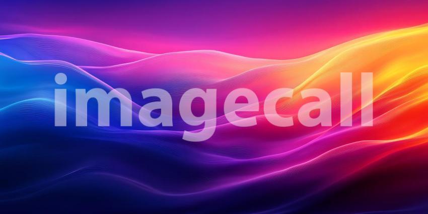 Vibrant Color Gradient Background Abstract Art for Design Projec