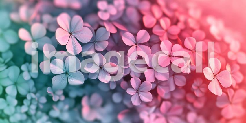 Pastel Flower Background Soft Pink Blue Floral Texture for Desig
