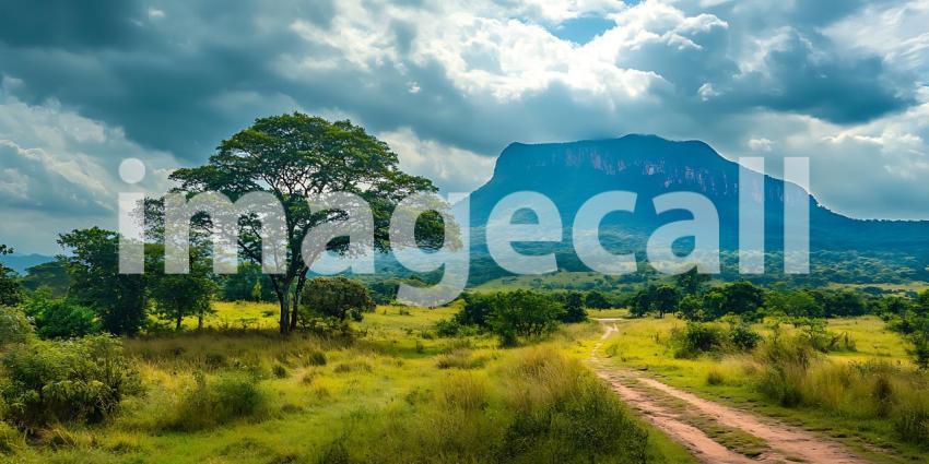 Stunning Landscape Photography Dramatic Mountain Lush Fields and