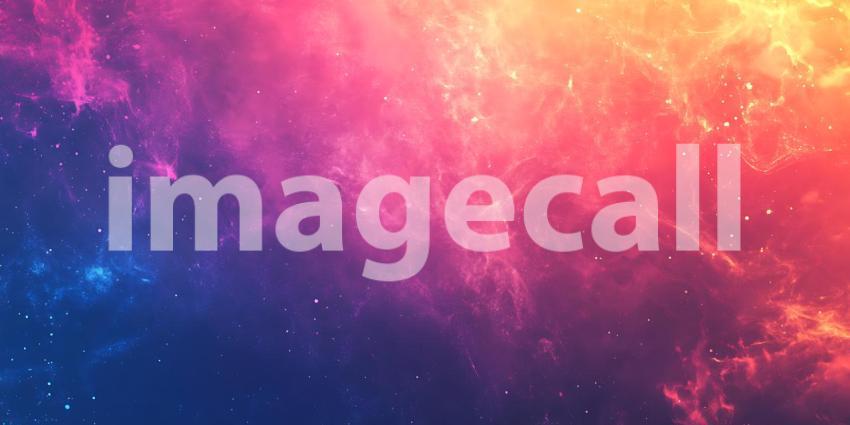 Vibrant Nebula Colorful Cosmic Background for Design Projects