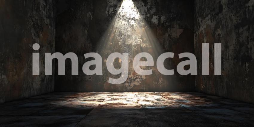 Dramatic Spotlight on Grungy Texture Backgrounds for Design Proj