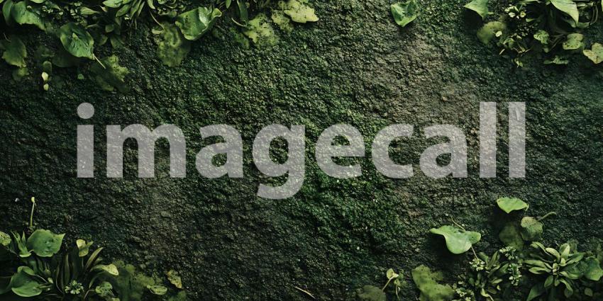 Lush Green Foliage A Textured Nature Background