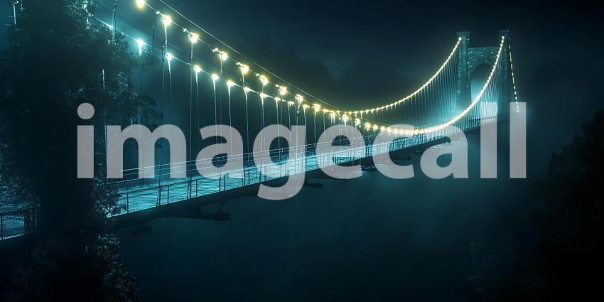 Mesmerizing Night Lights A Stunning Underwater Scene of Biolumin