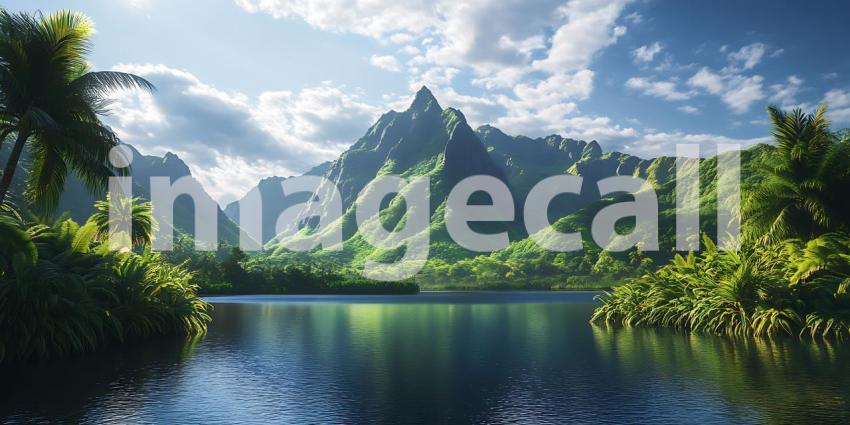 Serene Mountain Lake A Breathtaking Nature Escape