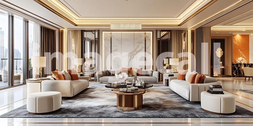 Luxury Living Room Interior Design Modern Elegant Home Decor Spa