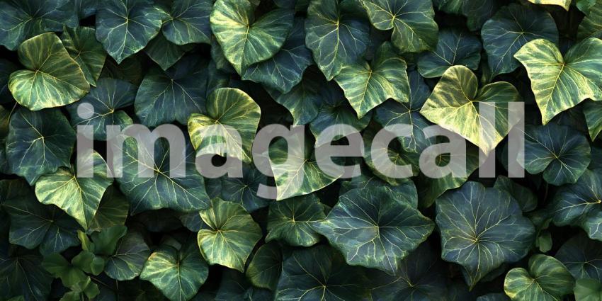 Ivy Leaf Texture Lush Green Foliage Background for Design Projec