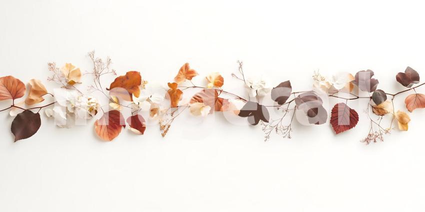 Autumn Leaf Garland A Seasonal Design Element