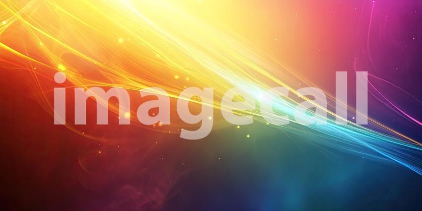 Abstract Colorful Lines Background, Vibrant and Curved Lines Flowing in Dynamic Patterns, Creating a Bold and Energetic Visual Effect