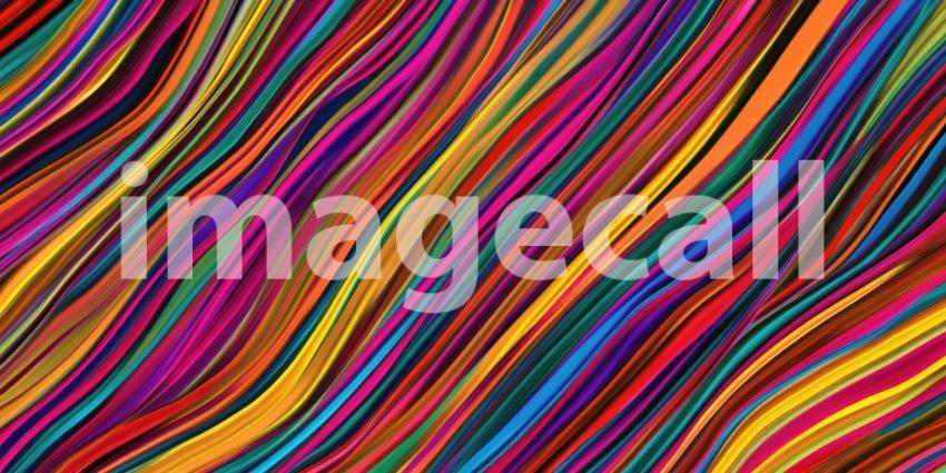 Abstract Colorful Lines Background, Vibrant and Curved Lines Flowing in Dynamic Patterns, Creating a Bold and Energetic Visual Effect