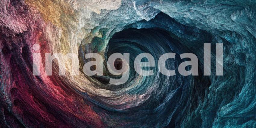 Abstract Colorful Swirly Flowing Rough Texture Background, Dynamic and Bold Swirls of Color Intertwining with a Textured, Rough Surface Creating a Sense of Motion and Energy