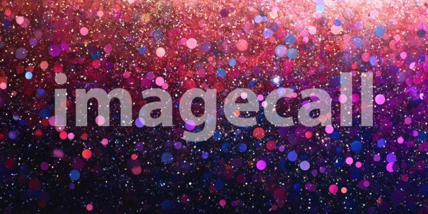 Abstract Glittering Particles Background, Sparkling Particles Floating in a Dreamy, Shimmering Atmosphere