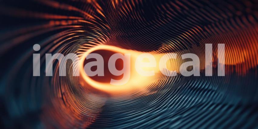 Abstract Lines Forming Tunnel Speed and Movement Background, Dynamic Tunnel Design with Flowing Motion Effects