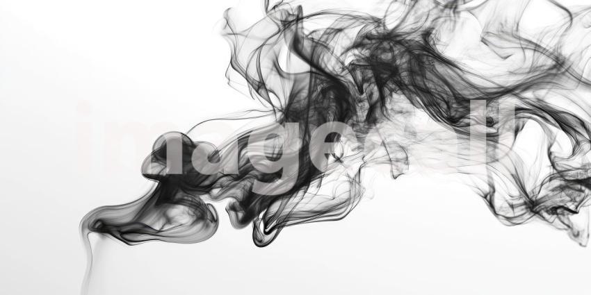 Abstract smoke background, ethereal wisps of smoke creating a captivating and mystical atmosphere.