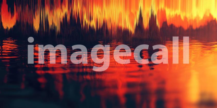 Audio Soundwaves Background, Dynamic Soundwave Patterns with Vibrant Audio Frequency Effects