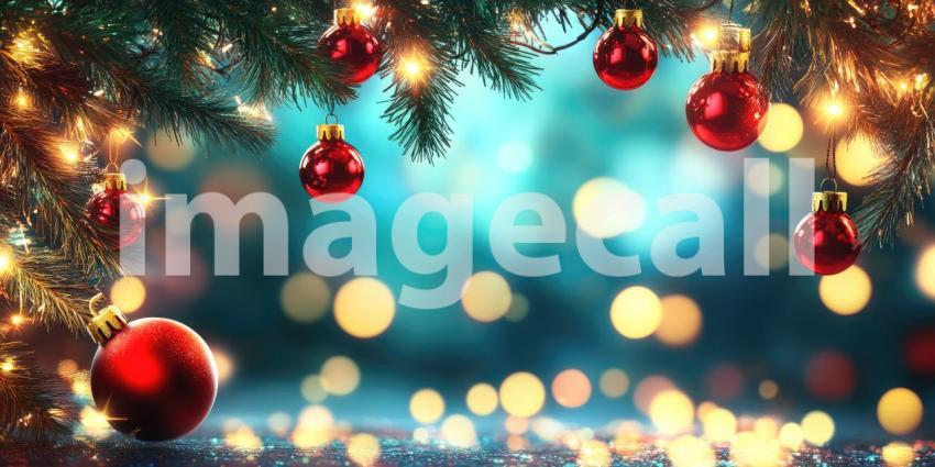 Festive bokeh lights background, a vibrant display of colorful, blurred light circles creating a warm, celebratory atmosphere, perfect for holiday or party-themed designs.