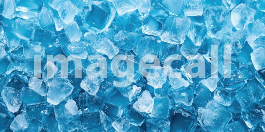 Freezy cold winter ice texture background, intricate patterns of frost and ice covering a surface, with delicate crystals and a frosty sheen, evoking a chilly, frozen atmosphere of a cold winter day.