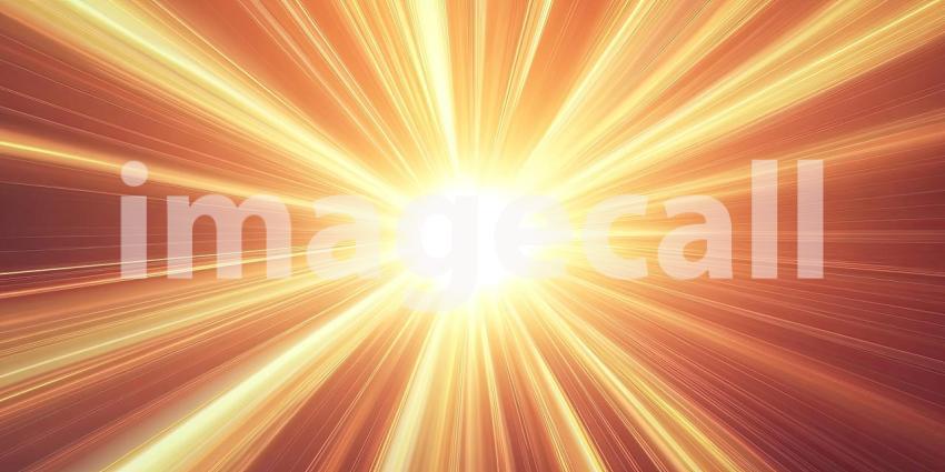 Sunburst Pattern with Bold Rays Background, Striking Sunburst Design with Powerful and Radiant Rays Expanding Outward
