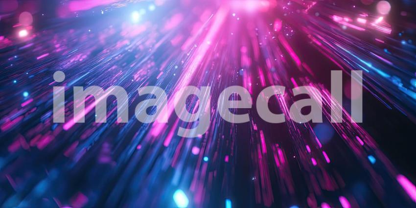 Vibrant array of pink and blue light beams background, dynamic rays of pink and blue light radiating outward, creating an energetic and colorful display with a sense of movement and depth, perfect for a futuristic or abstract theme.