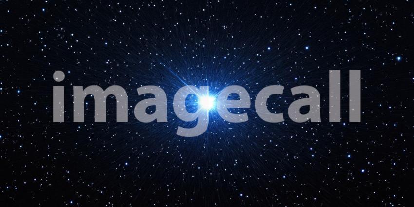 Vibrant Supernova Explosion: A Detailed Close-Up of a Star's Fiery Demise with Radiant Light and Swirling Gas Clouds in Orange and Blue