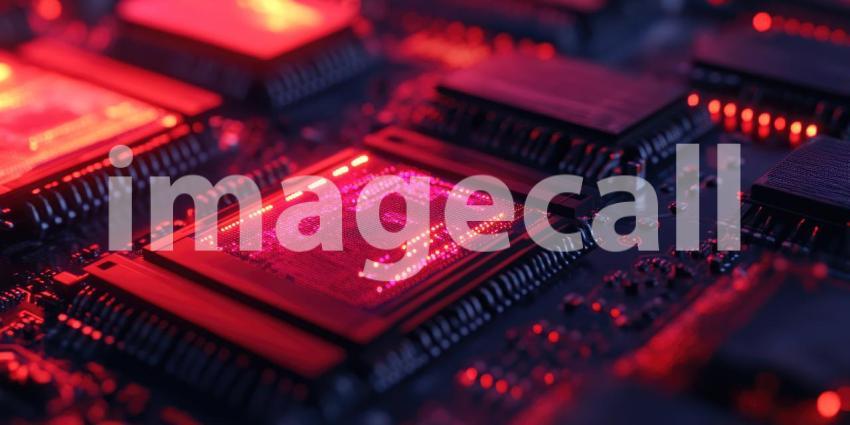 Dynamic Wave of Glowing Orange Dots: Abstract Digital Art with Fluid Motion and Bokeh Light Effects Against a Dark Background