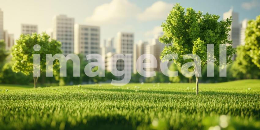 A lush expanse of vibrant green leaves creates a mesmerizing natural pattern, showcasing the beauty and vitality of nature