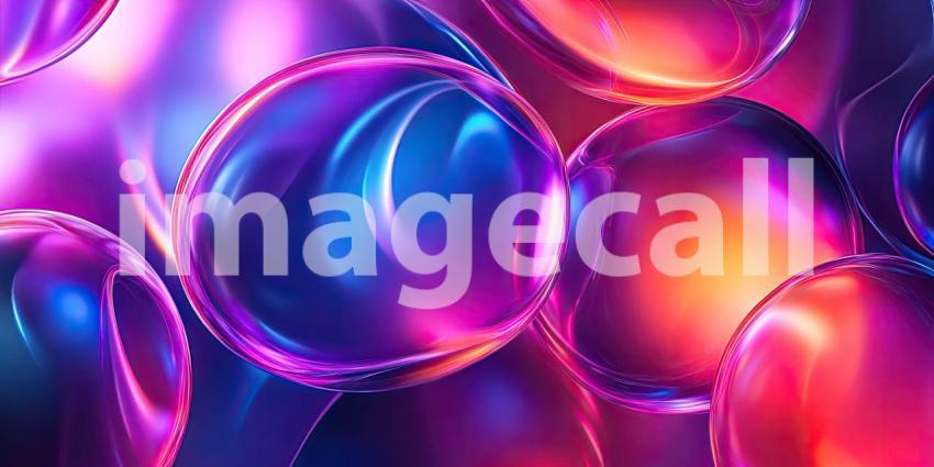 A mesmerizing abstract artwork where vibrant hues of red, purple, and orange intertwine and flow, creating a dynamic and visually captivating experience