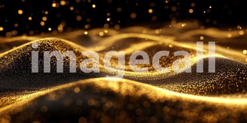 A mesmerizing swirl of incandescent particles ignites the darkness, creating a dynamic and captivating display of energy and movement