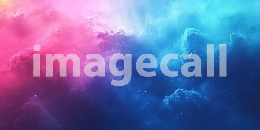 A breathtaking vista of a cloud-filled sky, where fluffy white clouds drift across a canvas of azure blue, evoking a sense of tranquility and endless possibilities